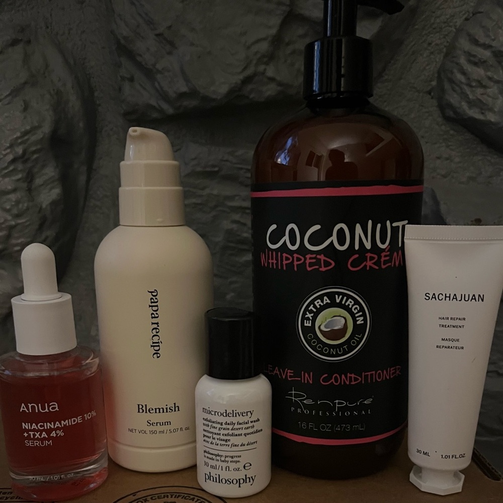 Coconut Whipped Creme Leave-In Conditioner and Skincare Set